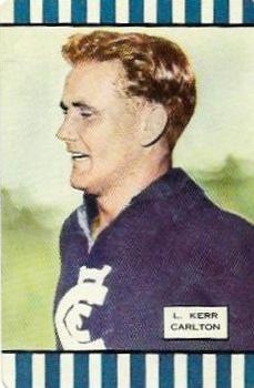 1954 Coles Victorian Footballers Series 1 #NNO Laurie Kerr Front